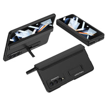 Carregar imagem no visualizador da galeria, Magnetic Samsung Galaxy Z Fold4 5G Case Hinge Full Protect Case With Tempered Film
