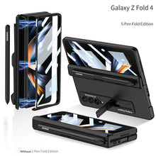 Cargar imagen en el visor de la galería, Magnetic Hinge Case For Galaxy Z Fold4 5G With Pen Slot Tempered Film