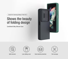Load image into Gallery viewer, Liquid Silicone Samsung Galaxy Z Fold4 5G Case With Camera Lens Protector