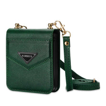 Cargar imagen en el visor de la galería, Samsung Z FLIP 4 Crossbody Phone Case Lychee Flip Leather Slip Card Case