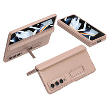 Carregar imagem no visualizador da galeria, Magnetic Samsung Galaxy Z Fold4 5G Case Hinge Full Protect Case With Tempered Film
