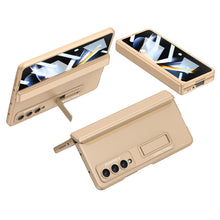 Carregar imagem no visualizador da galeria, Magnetic Samsung Galaxy Z Fold4 5G Case Hinge Full Protect Case With Tempered Film