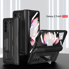 Cargar imagen en el visor de la galería, 360 All Inclusive Samasung Galaxy Z Fold5 Case With Hinge Lid & Kick-stand