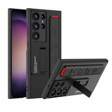Cargar imagen en el visor de la galería, Magnetic Bracket Luxury Wristband Holder Phone Case For Samsung Galaxy S23 Ultra pphonecover