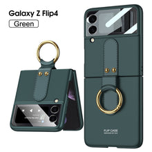 Cargar imagen en el visor de la galería, Samsung Galaxy Z Flip4 5G Ultra-Thin Hard Cover with Ring