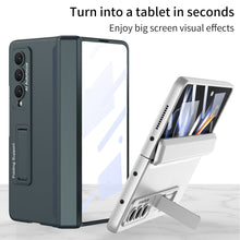 Carregar imagem no visualizador da galeria, Magnetic Samsung Galaxy Z Fold4 5G Case Hinge Full Protect Case With Tempered Film