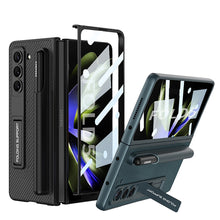 Load image into Gallery viewer, Samsung Galaxy Z Fold5 Full Inclusive Case with Pen Holder and Stand