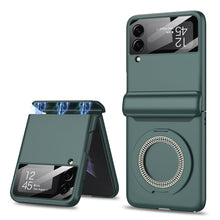 Cargar imagen en el visor de la galería, Magnetic Hinge Bracket All-included Shockproof Phone Case For Samsung Galaxy Flip 5/4/3