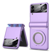 Cargar imagen en el visor de la galería, Magnetic Hinge Bracket All-included Shockproof Phone Case For Samsung Galaxy Flip 5/4/3
