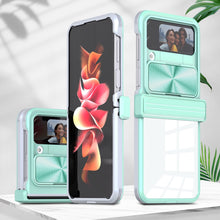 Load image into Gallery viewer, Anti-Slip Clear Acrylic Case for Samsung Galaxy Z Flip4 5G