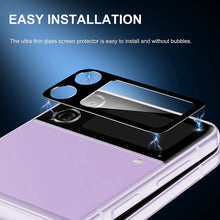Lade das Bild in den Galerie-Viewer, Camera Lens Protector Back Screen Tempered Glass For Samsung Galaxy Z Flip3 5G Z Flip 3 Protection Film Anti-Scratch