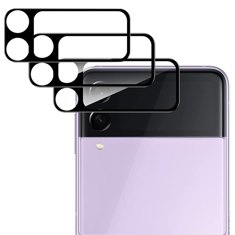 Camera Lens Protector Back Screen Tempered Glass For Samsung Galaxy Z Flip3 5G Z Flip 3 Protection Film Anti-Scratch