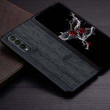 Load image into Gallery viewer, Samsung Galaxy Z Fold4 5G Bamboo Wood Pattern Leather Cover