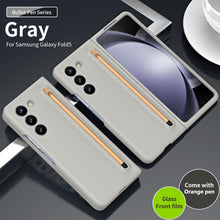Load image into Gallery viewer, Anti-fall Protective Phone Case With Pen & Film For Samsung Z Fold5 Fold4 Fold3