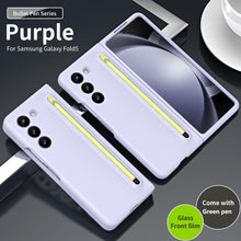 Load image into Gallery viewer, Anti-fall Protective Phone Case With Pen & Film For Samsung Z Fold5 Fold4 Fold3