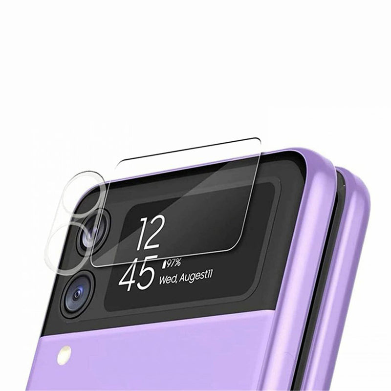 Samsung Galaxy Z Flip4 5G Camera Lens Glass & Rear Screen Protector
