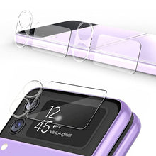 Cargar imagen en el visor de la galería, Samsung Galaxy Z Flip 3 Flip4 5G Camera Lens Glass & Rear Screen Protector