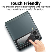 Cargar imagen en el visor de la galería, Samsung Galaxy Z Flip4 5G Camera Lens Glass & Rear Screen Protector