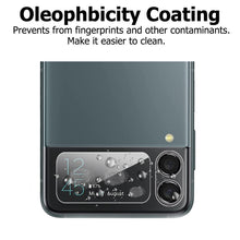 Cargar imagen en el visor de la galería, Samsung Galaxy Z Flip 3 Flip4 5G Camera Lens Glass & Rear Screen Protector