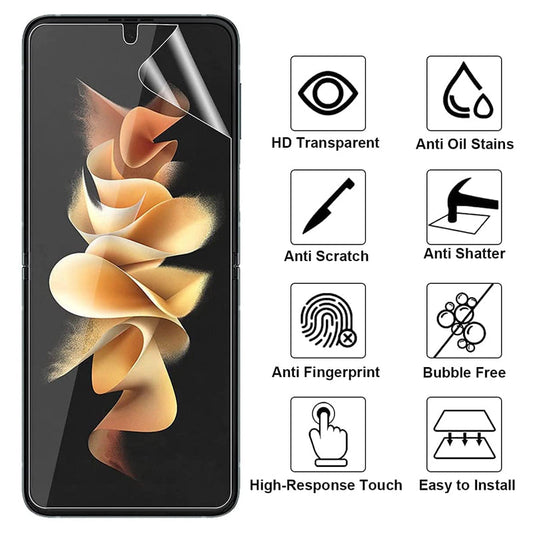 Soft Hydrogel Samsung Galaxy Z Flip4 5G Screen Protector Film