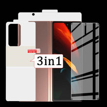 Load image into Gallery viewer, Samsung Galaxy Z Fold 3 5G Full Coverage Hydrogel Soft HD Screen Protector Outside Inside Protective Film on For Z Fold3