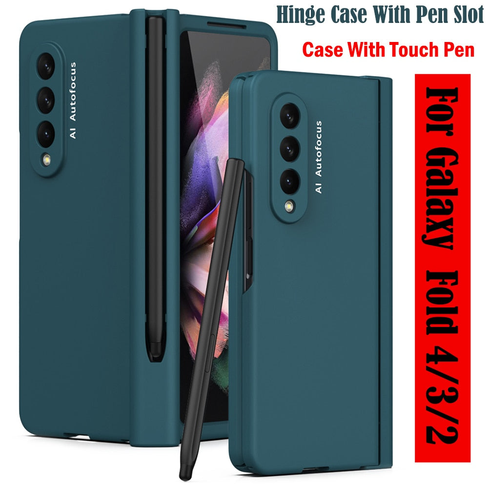 Z Fold 4 Hinge Case For Samsung Galaxy Z Fold 4 5G Case With Hinge