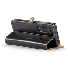 Cargar imagen en el visor de la galería, Business Leather Case for Samsung Galaxy Z Fold4 5G Card holder Cover