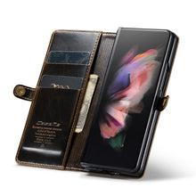 Cargar imagen en el visor de la galería, Business Leather Case for Samsung Galaxy Z Fold4 5G Card holder Cover