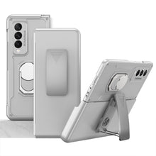 Charger l'image dans la galerie, Armor Back Clip Stand Holder Case For Samsung Galaxy Z Fold 3 5G Anti-knock Protection Hard Cover For Samsung Z Fold 3 Case