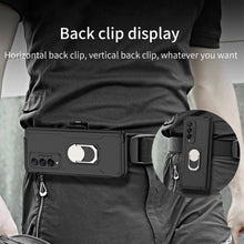 Charger l'image dans la galerie, Armor Back Clip Stand Holder Case For Samsung Galaxy Z Fold 3 5G Anti-knock Protection Hard Cover For Samsung Z Fold 3 Case