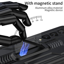 Carregar imagem no visualizador da galeria, Armor Magnetic Screen Glass Case For Samsung Galaxy Z Fold 3 5G Bracket Stand Hard Fold Case Cover For Samsung Z Fold3 Funda