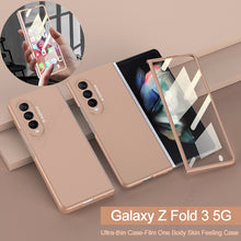 Charger l'image dans la galerie, Samsung Galaxy Z Fold 3 5G Ultra-Thin Anti-knock Hard Matte Outer Screen Glass Case For Samsung Z Fold 3 5G Cover
