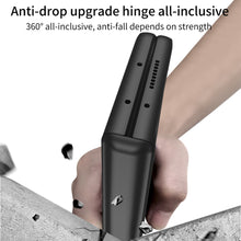 Charger l'image dans la galerie, Magnetic Tempered Glass Stand Case For Samsung Galaxy Z Fold Flip 3 Bracket Stand Hard Phone Cover For Samsung Fold3