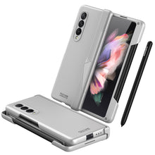 Lade das Bild in den Galerie-Viewer, Samsung Galaxy Z Fold 3 5G Cover Magnetic Hinge Side Pen Slot Protection Plastic Case For Galaxy Z Fold3