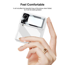 Lade das Bild in den Galerie-Viewer, UV Bright Painted Fold Case For Samsung Galaxy Z Flip 3 5G With Back Screen Protector Hard Cover For Samsung Z Flip 3 Case