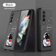 Charger l'image dans la galerie, Ultra-Thin Pattern Case For Samsung Galaxy Z Fold 3 5G Case Matte Hard Plastic Protection Case For Galaxy Z Fold3 5G Cover