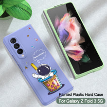 Charger l'image dans la galerie, Ultra-Thin Pattern Case For Samsung Galaxy Z Fold 3 5G Case Matte Hard Plastic Protection Case For Galaxy Z Fold3 5G Cover