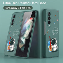 Charger l'image dans la galerie, Ultra-Thin Pattern Case For Samsung Galaxy Z Fold 3 5G Case Matte Hard Plastic Protection Case For Galaxy Z Fold3 5G Cover
