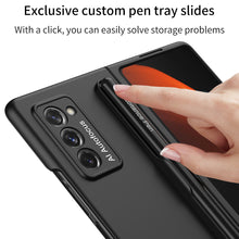 Lade das Bild in den Galerie-Viewer, Ultra-Thin Plastic With Slot Case For Samsung Galaxy Z Fold 2 5G Anti-knock Phone Cover For Galaxy Z Fold2 Case Included Pen