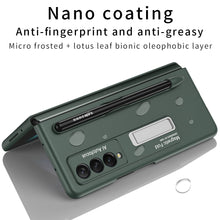 Cargar imagen en el visor de la galería, Ultra-thin Stand Holder Case For Samsung Galaxy Z Fold 3 5G With Pen Slot Shockproof Hard Cover For Samsung Z Fold 3 Case