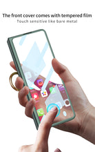 Charger l'image dans la galerie, Tempered Glass Case For Samsung Galaxy Z Fold 3 5G All-included Protection Hard Cover For Samsung Z Fold3 5G