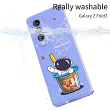 Charger l'image dans la galerie, Ultra-Thin Pattern Case For Samsung Galaxy Z Fold 3 5G Case Matte Hard Plastic Protection Case For Galaxy Z Fold3 5G Cover