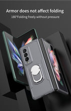 Charger l'image dans la galerie, Armor Back Clip Stand Holder Case For Samsung Galaxy Z Fold 3 5G Anti-knock Protection Hard Cover For Samsung Z Fold 3 Case