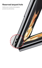 Lade das Bild in den Galerie-Viewer, UV Bright Painted Fold Case For Samsung Galaxy Z Flip 3 5G With Back Screen Protector Hard Cover For Samsung Z Flip 3 Case