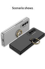 Charger l'image dans la galerie, Tempered Glass Case For Samsung Galaxy Z Fold 3 5G All-included Protection Hard Cover For Samsung Z Fold3 5G