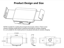 Load image into Gallery viewer, QI Wireless Car Charger For Samsung Galaxy Fold Fold 2 Fold 3 Car Charger Fast Wireless Charging Car Phone Holder