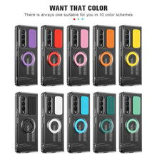 Carregar imagem no visualizador da galeria, Transparent Push Pull Camera  Protector Case for SaMsung z fold3 5G Clear Case For  samsung galaxy z Fold3 5G