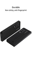 Charger l'image dans la galerie, Leather Pen Slot Bag Case For Samsung Galaxy Z Fold 3 5G Ultra-thin Anti-knock Protection Cover For Samsung Z Fold3 5G Case