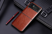 Lade das Bild in den Galerie-Viewer, PU Leather Case for Samsung galaxy Z Flip4 5G