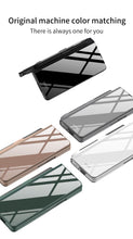 Load image into Gallery viewer, Leather Tempered Glass Pen Slot Case For Samsung Galaxy Z Fold 3 5G Full Protection Hard Cover